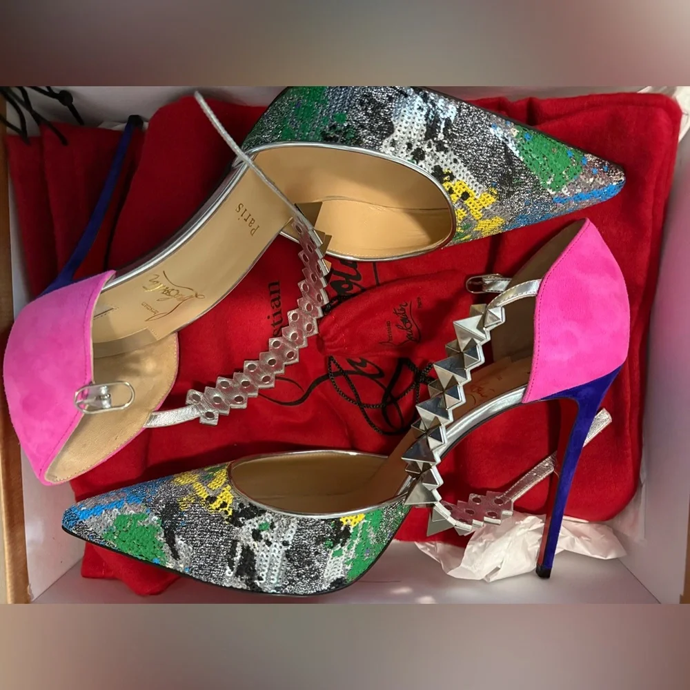 Christian Louboutin planet chic 100 - Picture 11 of 13